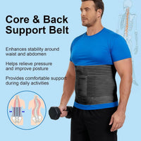 Adjustable Abdominal Compression Binder for Recovery