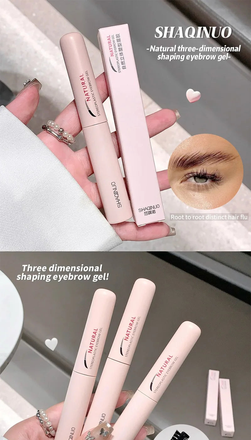 Waterproof 3D Eyebrow Styling Gel for Defined Brows - 7
