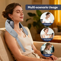 8-Head Deep Tissue Neck and Shoulder Massager