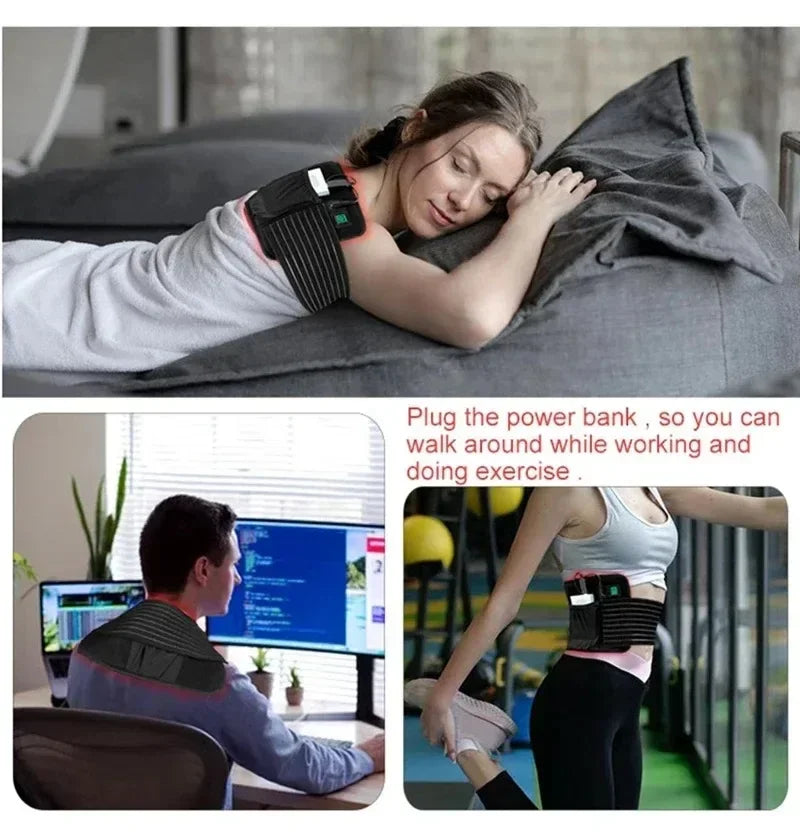Infrared Red Light Therapy Wrap for Joint and Muscle Pain Relief - 13