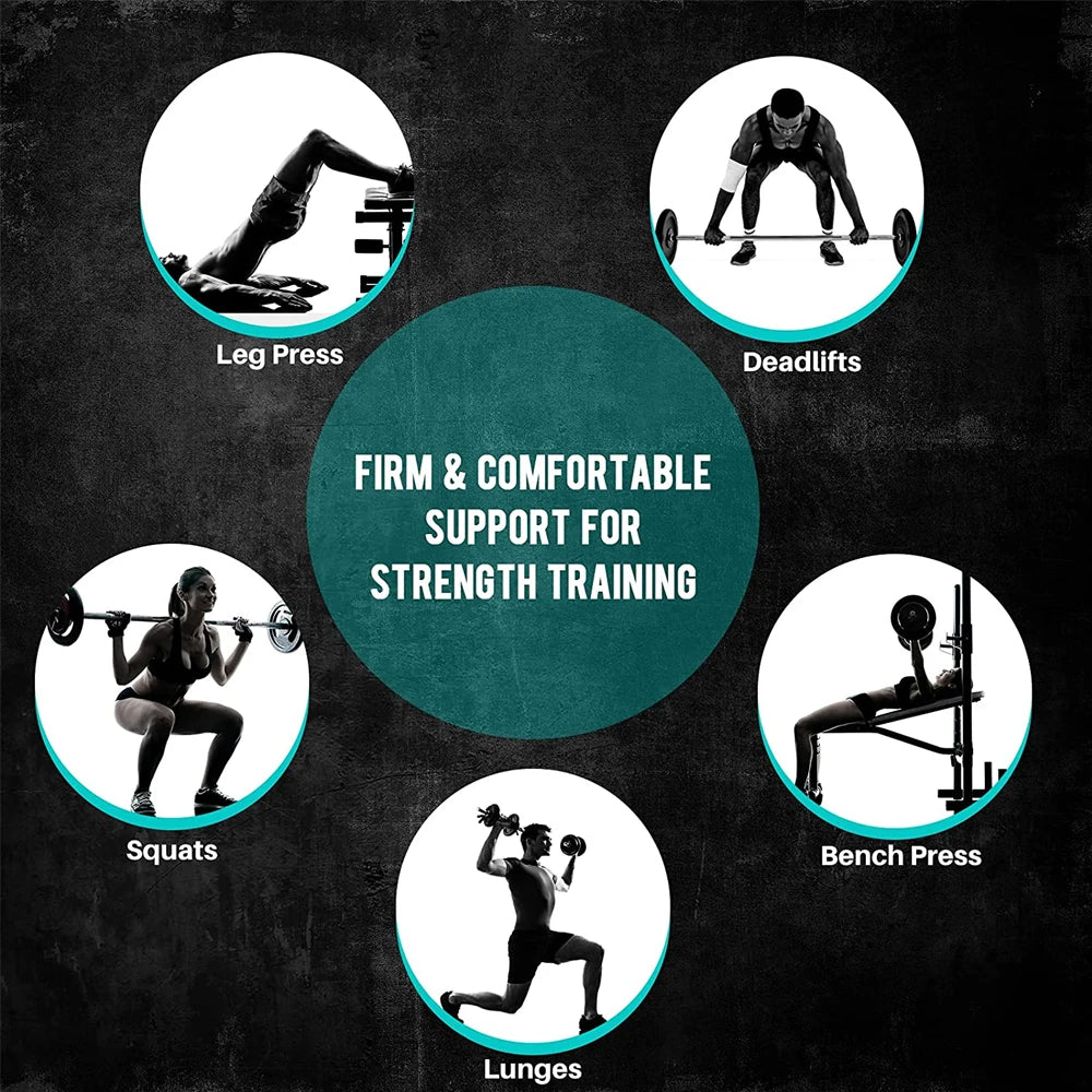 Self-Locking Weight Lifting Belt for Stability and Support - 10