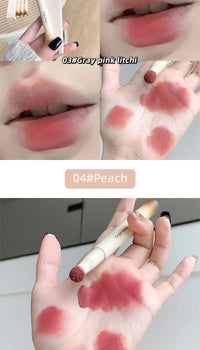 Velvet Matte Lip Powder Cream for Long-Lasting Soft Finish