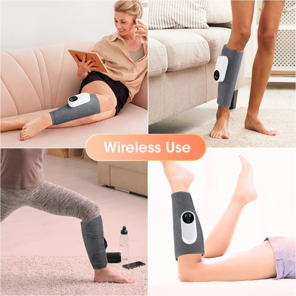 Wireless Heated Calf Massager for Pain Relief - 6