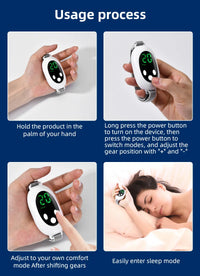 Microcurrent Handheld Sleep Aid Device for Insomnia & Stress Relief