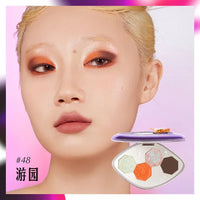 4-Color Glitter & Shimmer Eyeshadow Palette