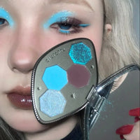 4-Color Chameleon Shimmer Eye Shadow Palette