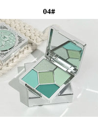 5-Color Shimmer and Matte Eyeshadow Palette