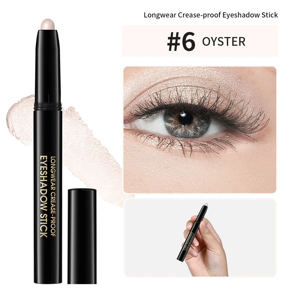 Waterproof Shimmer Eyeliner Pencil for Brightened Eyes - 50