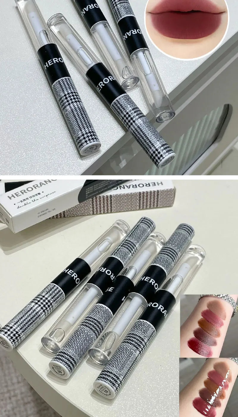 Dual-Ended Matte and Glossy Lip Tint - 14