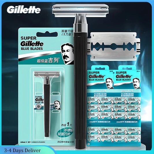 Classic Stainless Steel Double-Edge Manual Shaving Razor