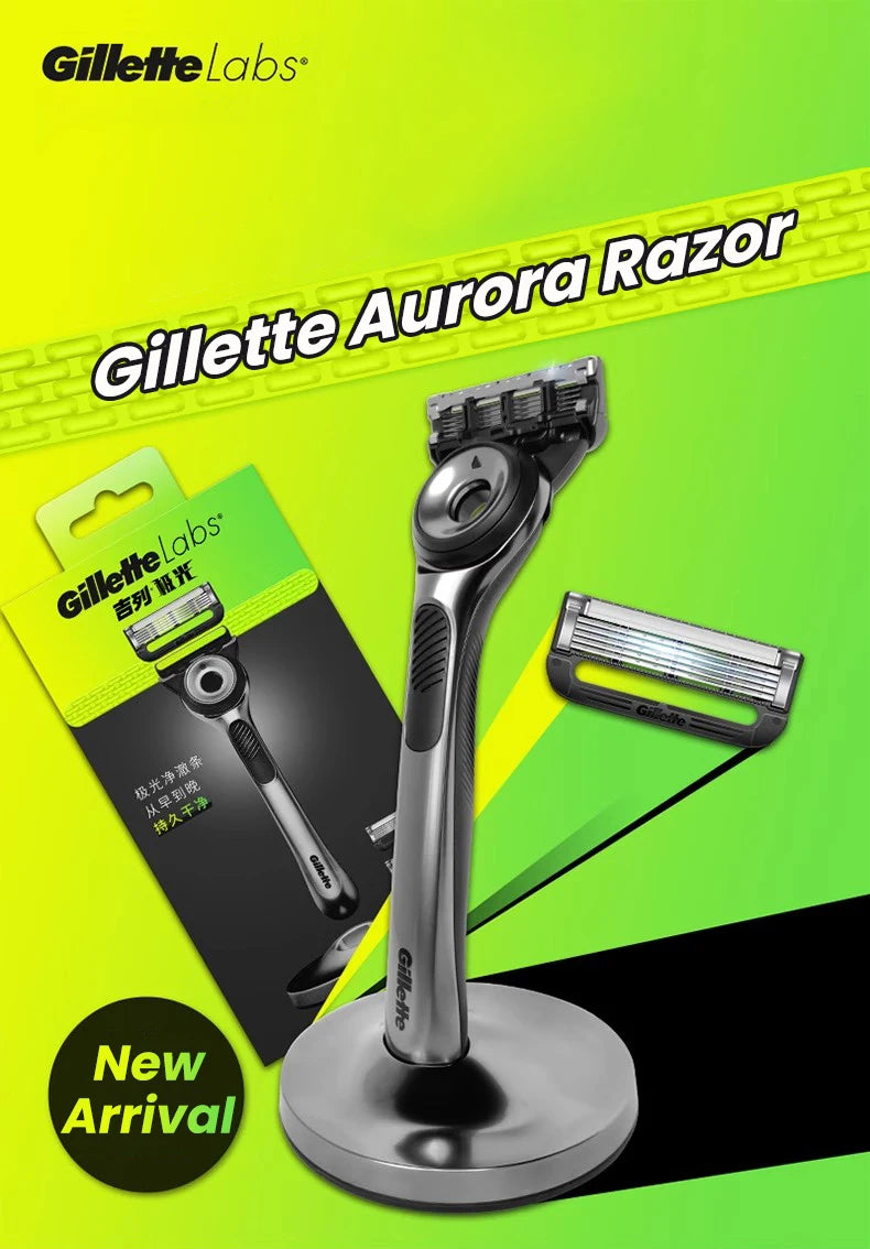 5-Blade Exfoliating Manual Razor for Men - 7