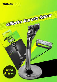 5-Blade Exfoliating Manual Razor for Men