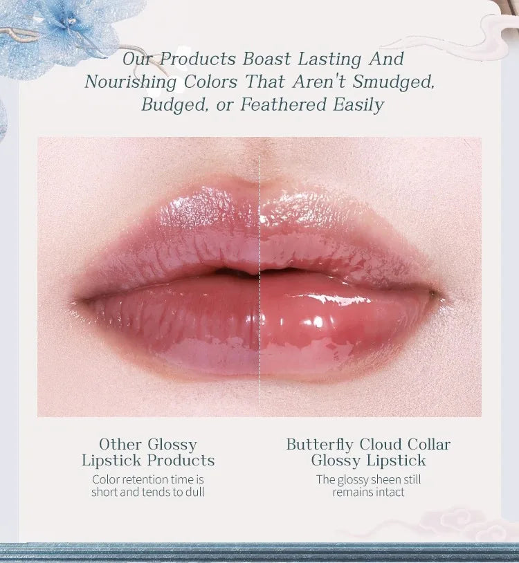 Moisturizing High-Pigment Glossy Lipstick - 12