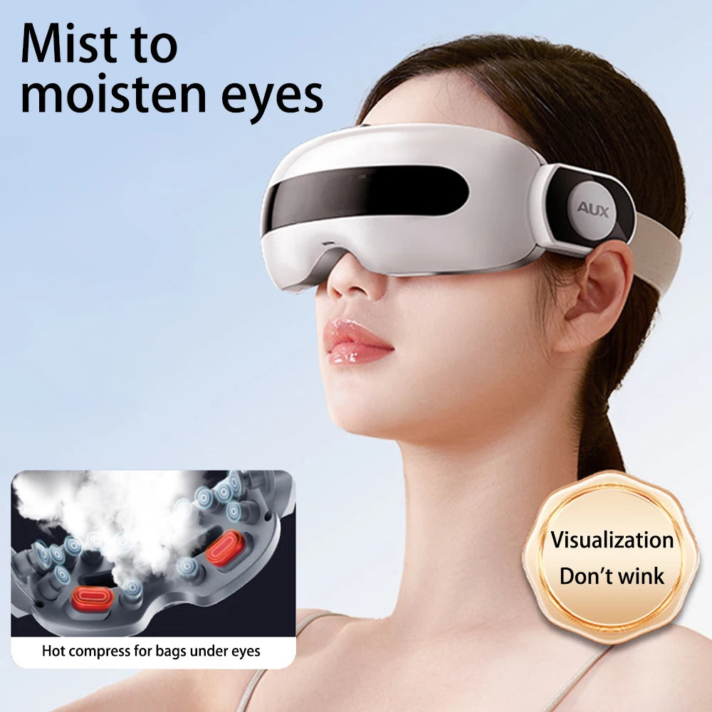 Smart Steam Eye Massager for Fatigue and Dry Eyes - 1