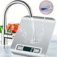 Digital Stainless Steel Kitchen Scale for Baking and Cooking
