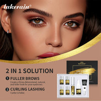 Professional Eyelash Lift and Eyebrow Tinting Kit