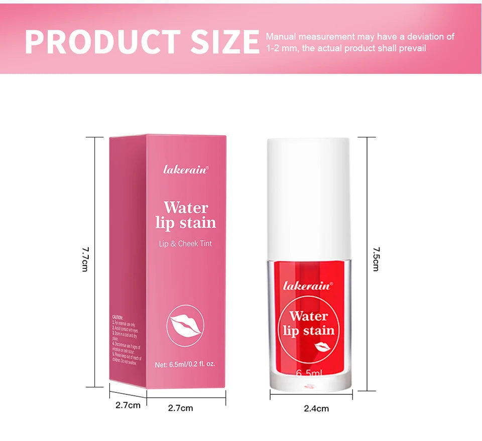 Waterproof Long-Lasting Fruit Lip Tint and Blush - 16