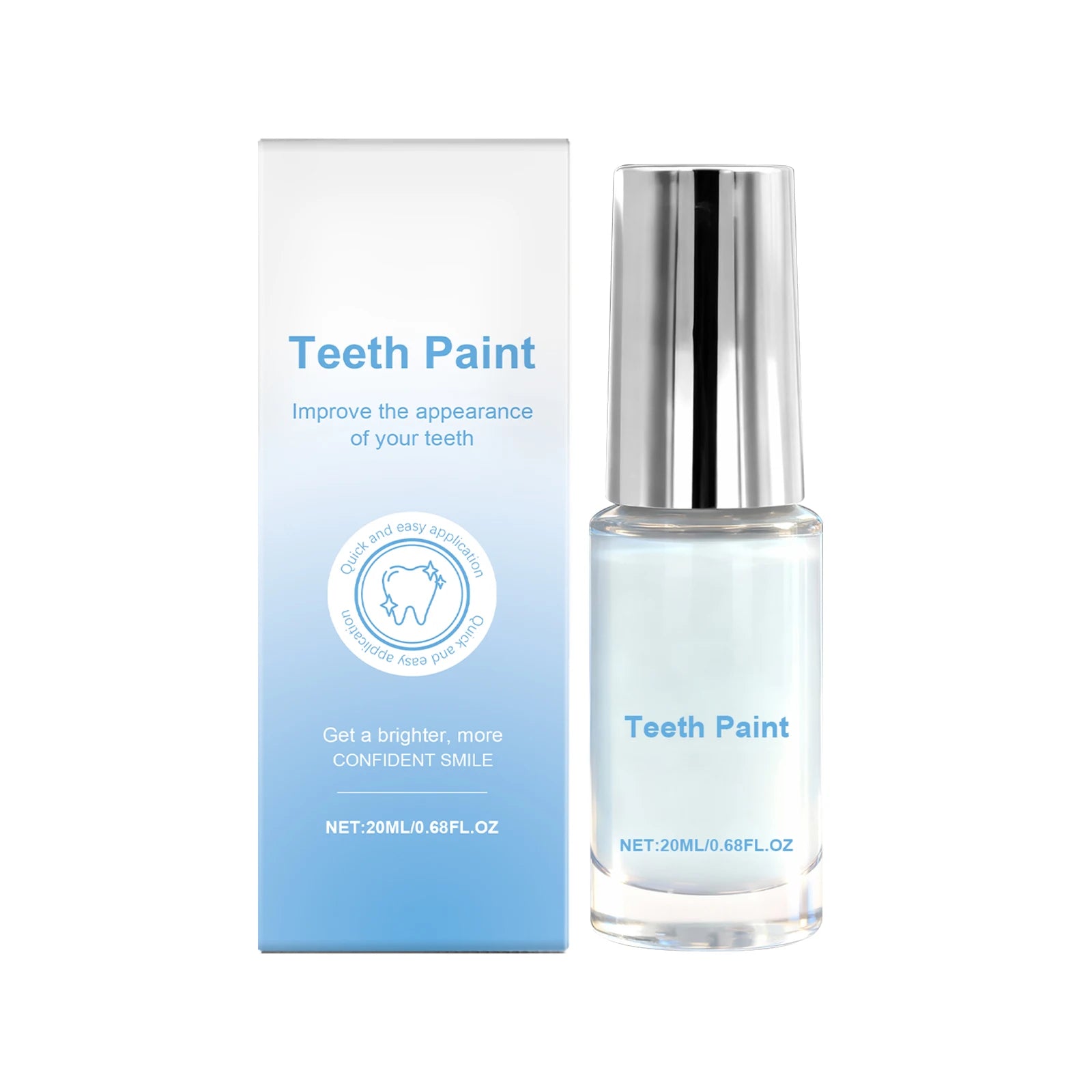 Instant Teeth Whitening Paint for Brighter Smiles - 12