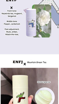Portable Long-Lasting Solid Fragrance Stick