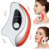Electric Heated Gua Sha Facial Lifting and Massage Tool