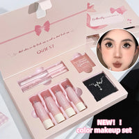 7-Piece Velvet Lip and Face Makeup Gift Set
