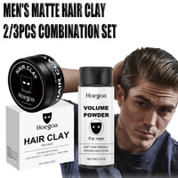 Matte Finish Strong Hold Hair Styling Clay for Men