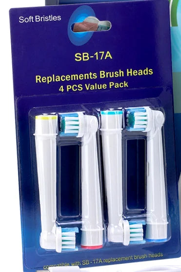 Rechargeable Rotating Electric Toothbrush with 4 Heads - 20