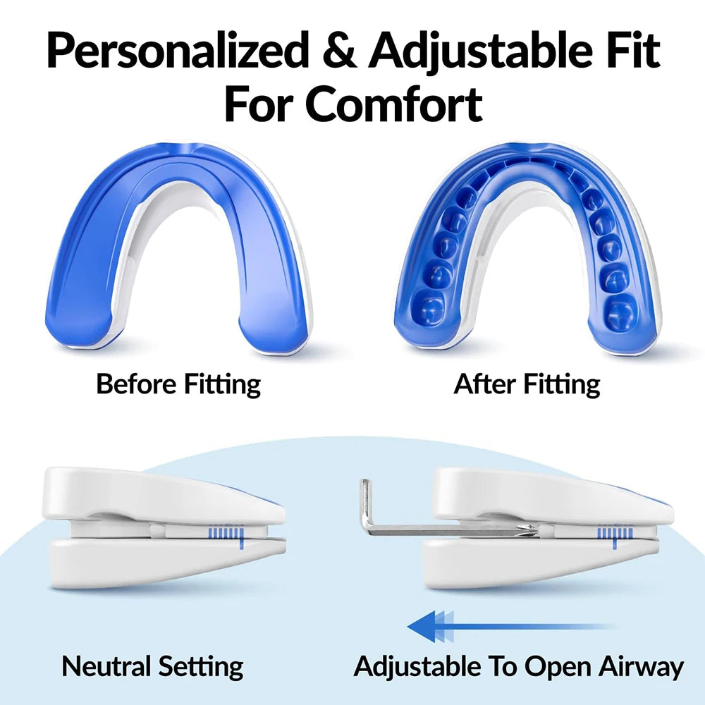 Adjustable Anti-Snoring Sleep Mouthpiece - 4