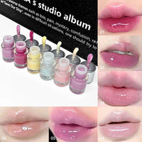Hydrating Crystal Mirror Lip Gloss for Long-Lasting Shine