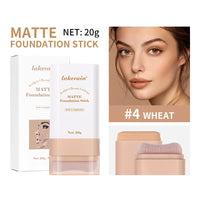 Matte Foundation Stick with Built-in Blending Brush