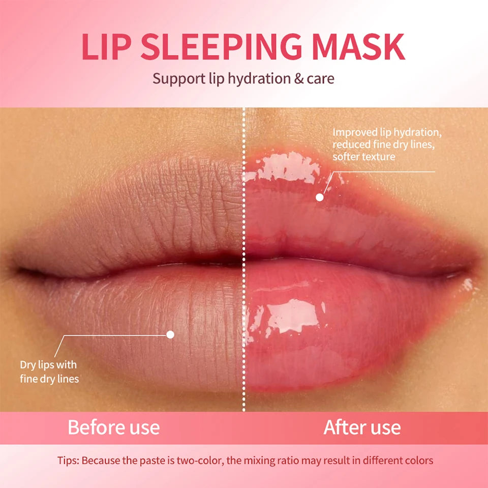 Hydrating Overnight Lip Sleeping Mask for Dry Lips - 12