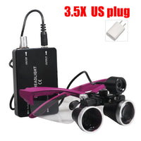 Professional Surgical Dental Loupes with LED Headlight