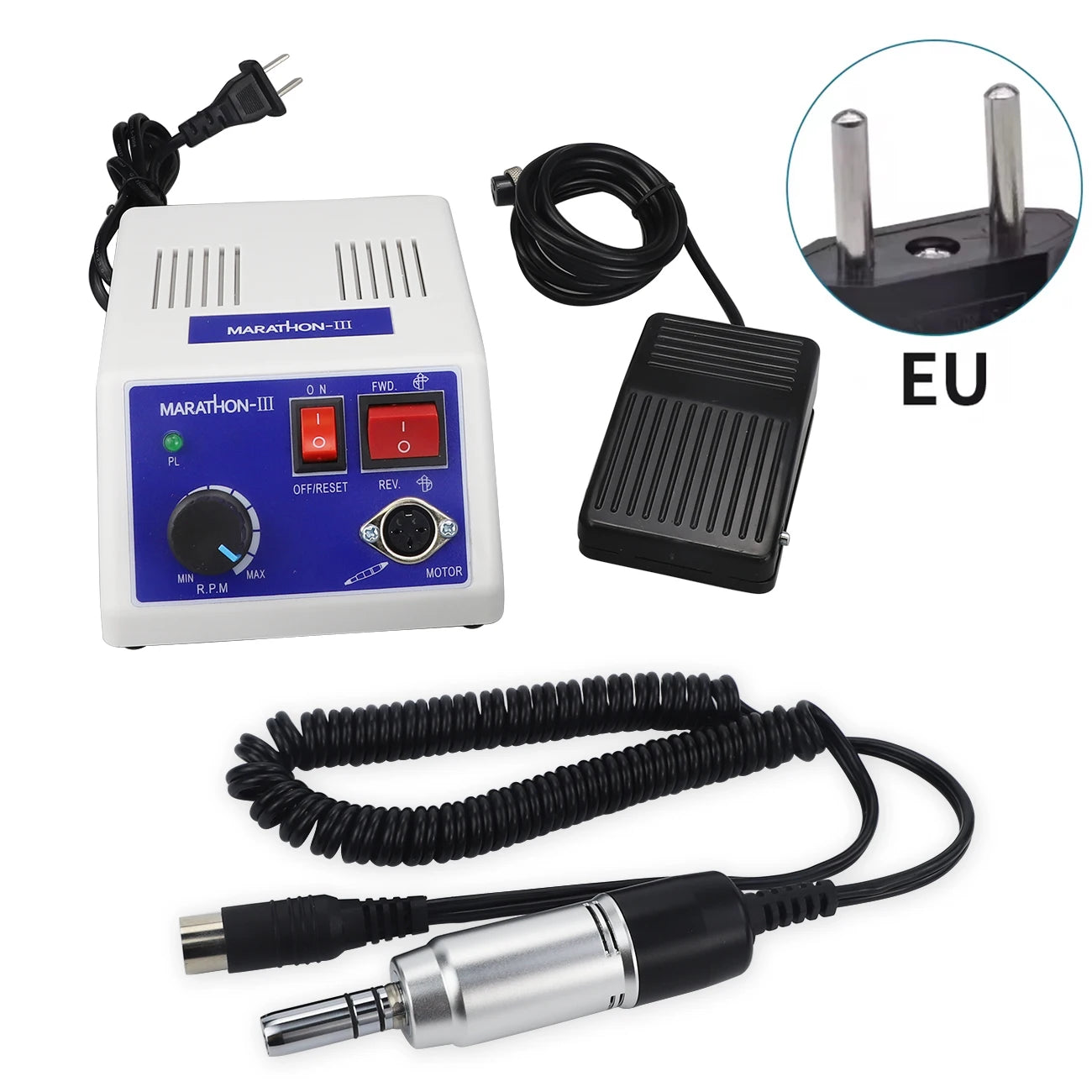 Professional Dental Lab Micromotor Polishing Handpiece System - 17