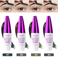 Waterproof Peel-Off Eyebrow Tint Gel for Long-Lasting Brows