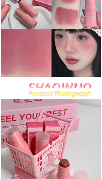 Creamy Blendable Blush Stick for a Natural Youthful Glow