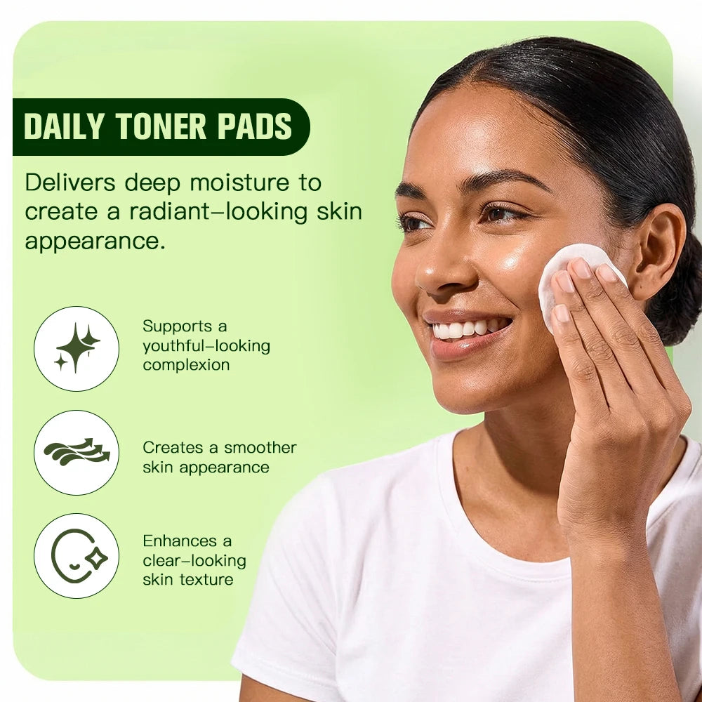 Brightening Toning Face Pads for Radiant Skin - 4