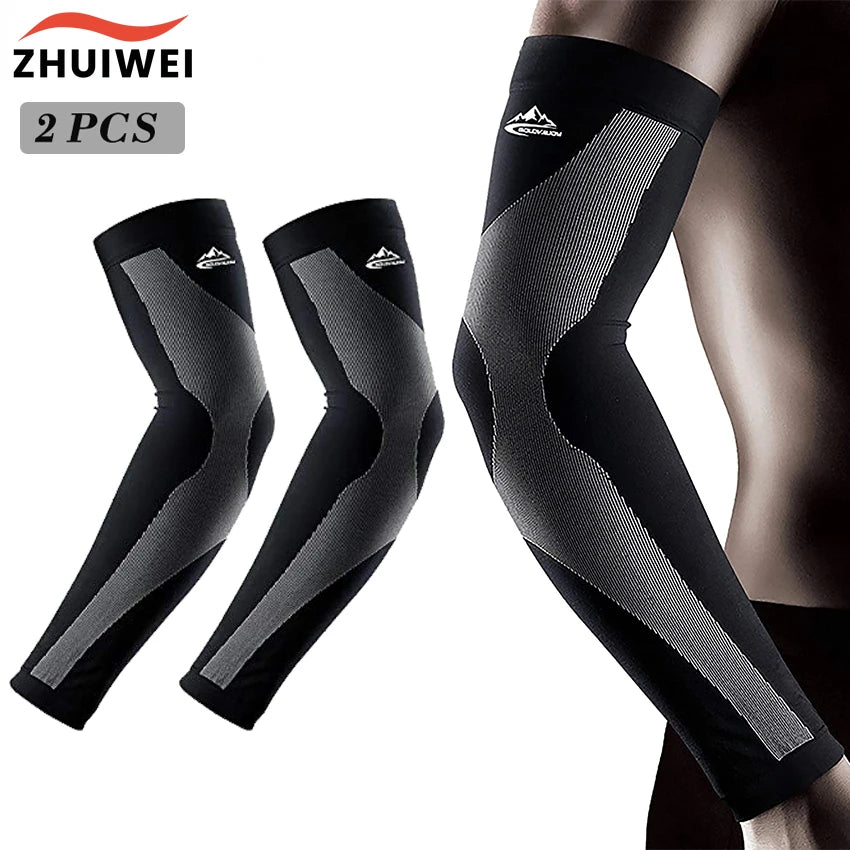 UV Protection Cooling Arm Compression Sleeves - 1