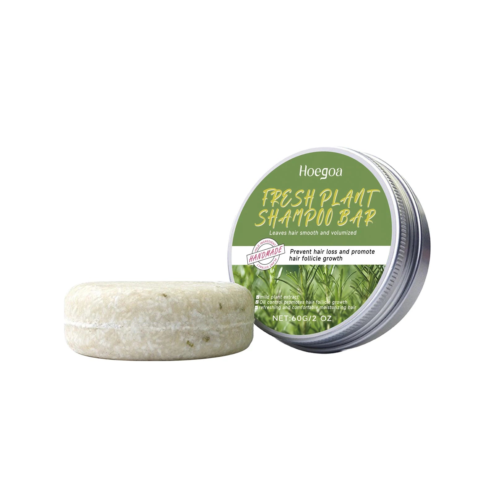 Rosemary Strengthening Shampoo Bar for Hair Growth - 14