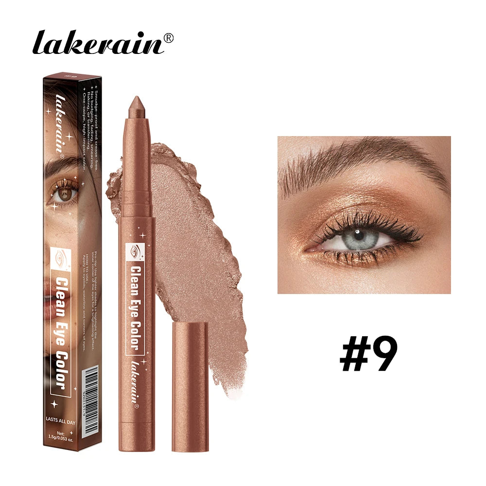 Waterproof Shimmer Eyeliner Pencil for Brightened Eyes - 51