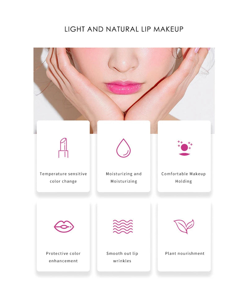 Color Changing Starry Jelly Lipstick - 10