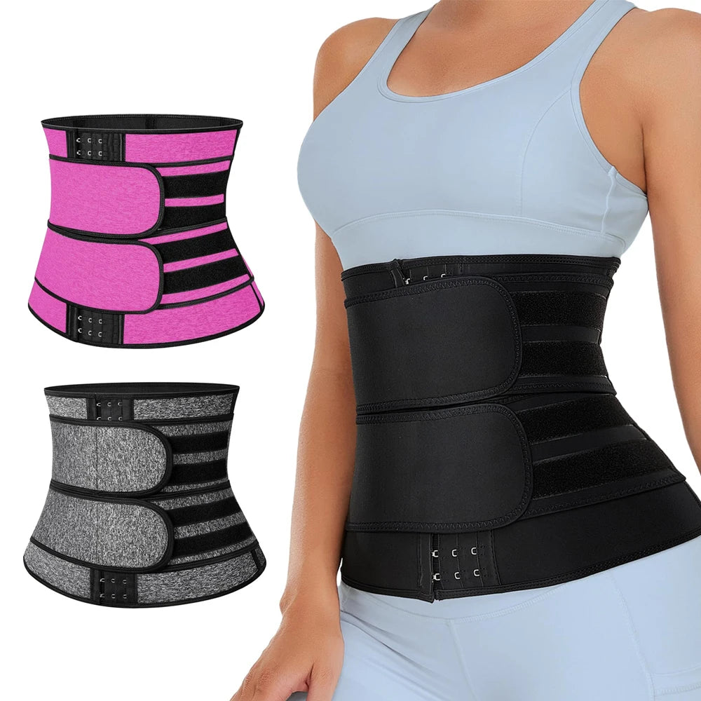Sauna Sweat Waist Trainer and Tummy Slimming Belt - 8