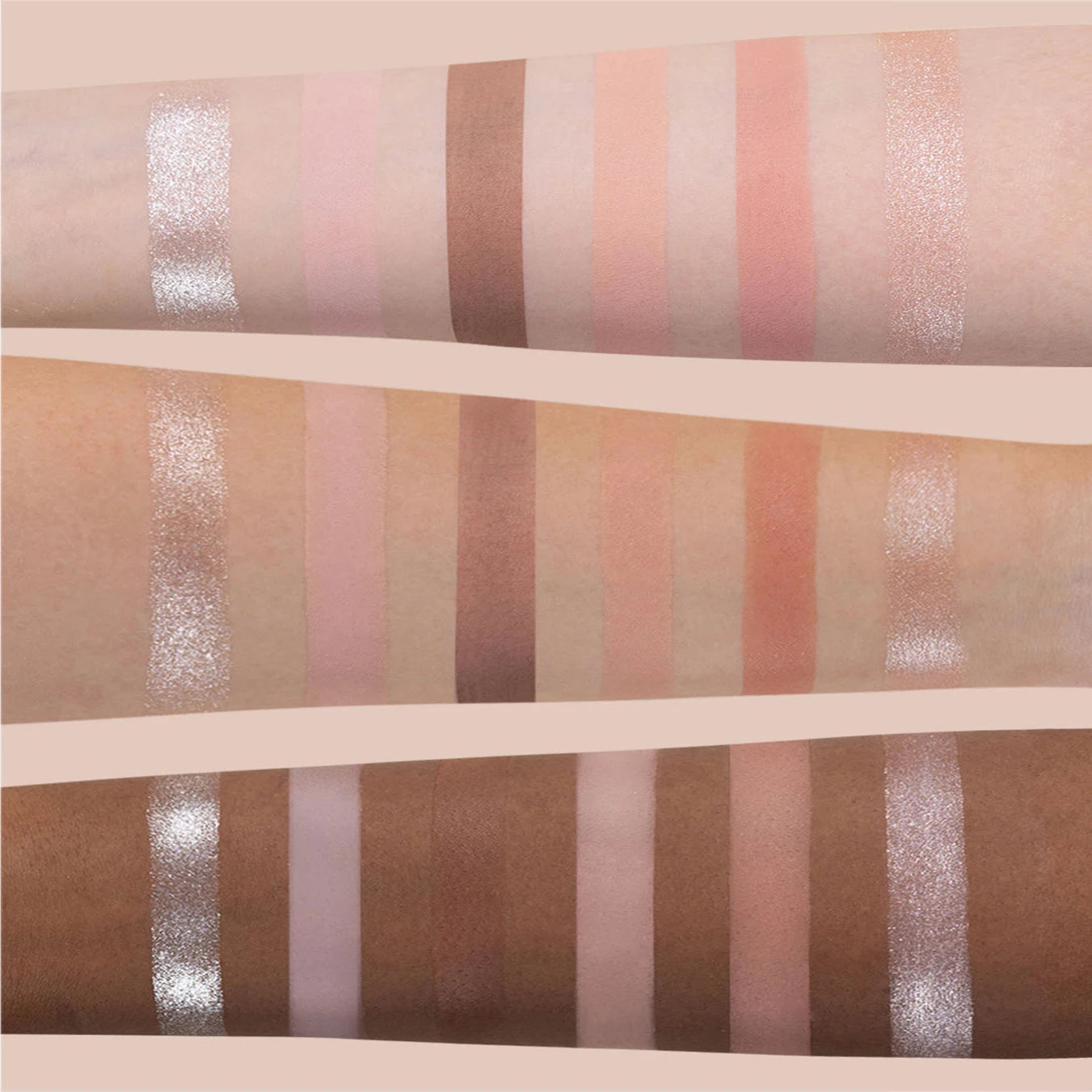 6-Color Swan Ballet Eyeshadow Palette - 3