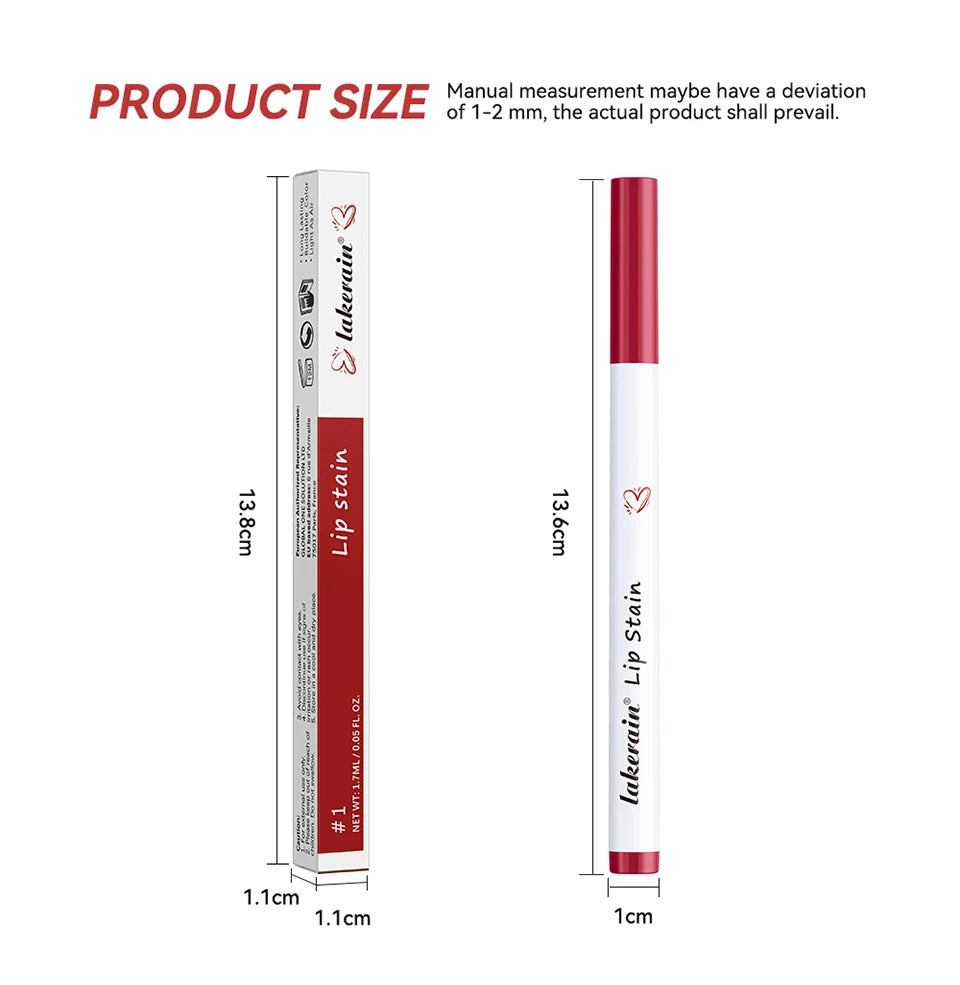 Dual-Sided Long-Lasting Lip Contour & Fill Stain - 27