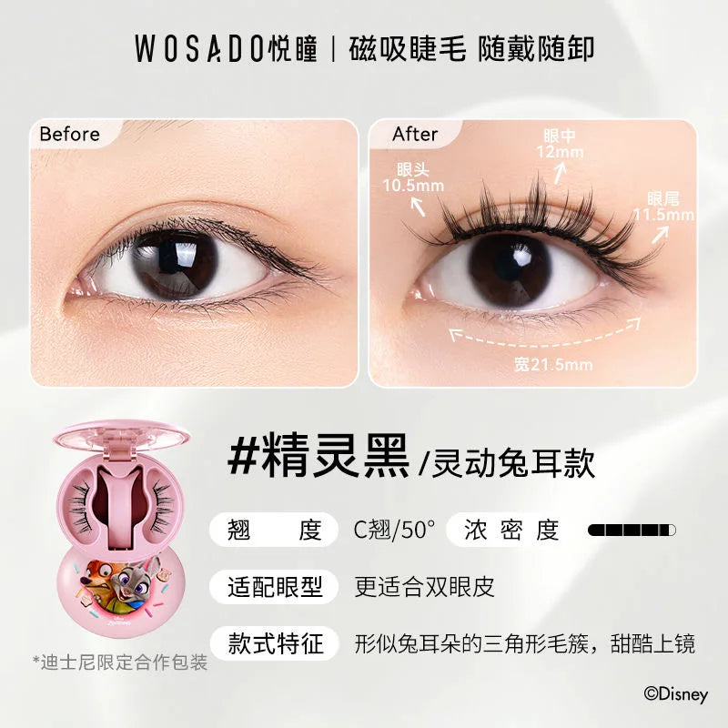 Magnetic Reusable False Eyelashes with Applicator Tool - 58