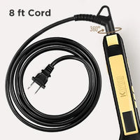 Professional Titanium Hair Straightener with Digital Display