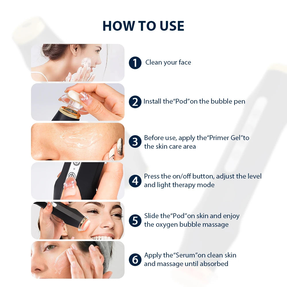 Portable Oxygen Bubble Facial Spa Device - 17