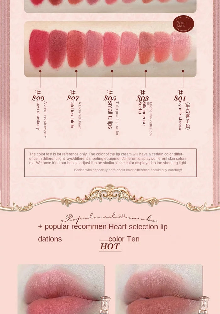 Long-Lasting Matte Cloud Liquid Lipstick - 14