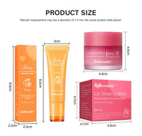 Moisturizing Lip Balm and Sleeping Mask Set for Hydrated Lips