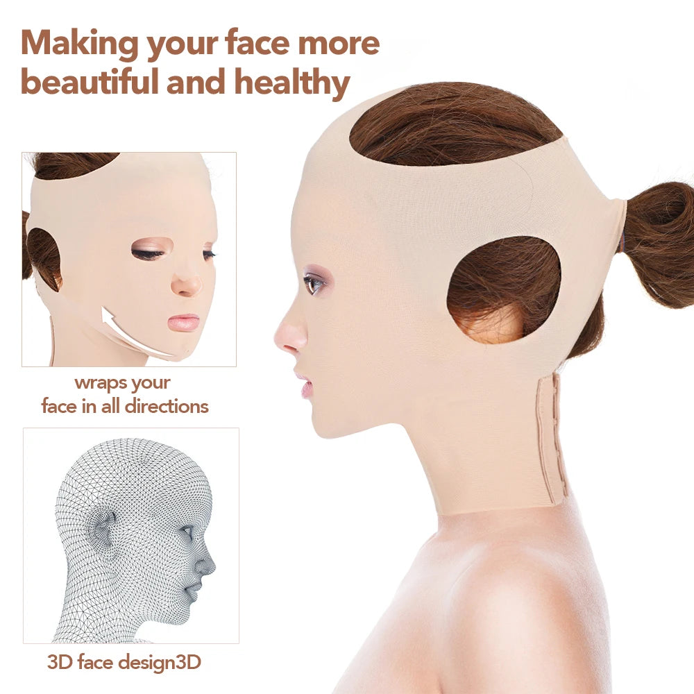 3D Breathable V-Shape Face Lifting Mask - 5