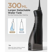 Portable Cordless Water Flosser for Teeth and Gum Health